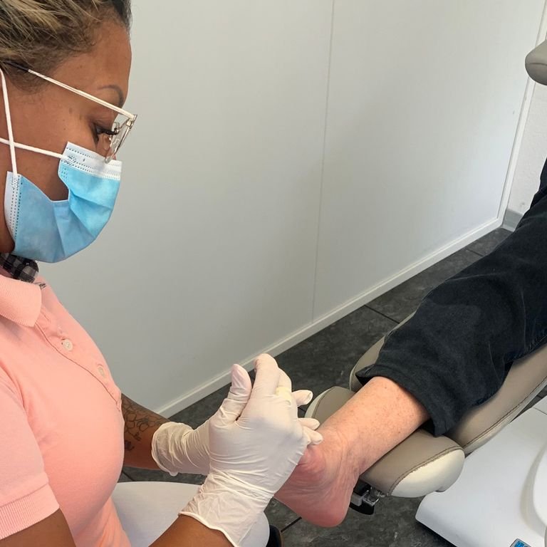 Podologische Komplexbehandlung